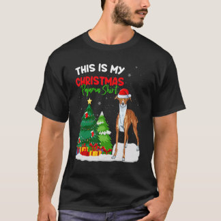 This Is My Christmas Pajama  Greyhound Dog Owner Tシャツ