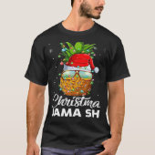 This Is My Christmas Pajama Lighting Pineapple Xma Tシャツ (正面)