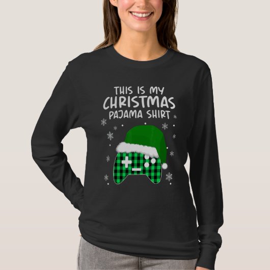 This Is My Christmas Pajama  Merry Christmas 3 Tシャツ (正面)