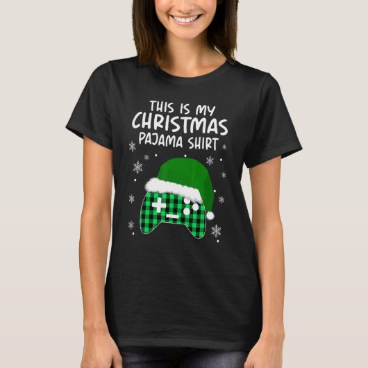This Is My Christmas Pajama  Merry Christmas 3 Tシャツ (正面)