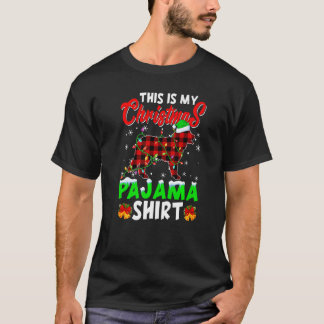 This Is My Christmas Pajama Santa Bernese Mountain Tシャツ