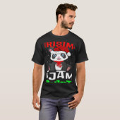 This Is My Christmas Pajama  Santa Hat Panda Xmas Tシャツ (正面フル)