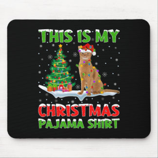 This Is My Christmas Pajama Shirt Christmas  マウスパッド