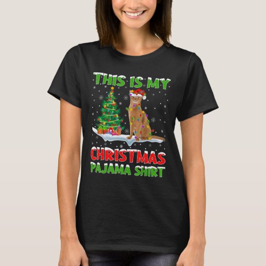 This Is My Christmas Pajama Shirt Christmas  Tシャツ (正面)