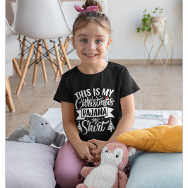 This is my Christmas Pajama Shirt Funny Christmas  Tシャツ
