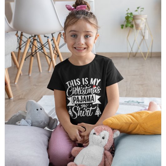 This is my Christmas Pajama Shirt Funny Christmas  Tシャツ