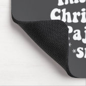 This Is My Christmas Pajama Shirt Funny Retro Matc マウスパッド (コーナー)