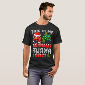 This Is My Christmas Pajama Shirts Controller Pjs Tシャツ (正面フル)
