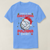 This Is My Christmas Pajama  Volleyball Xmas Light Tシャツ (デザイン正面)