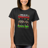 This Is My Christmas Pajama Xmas Armadillo Squad Tシャツ (正面)