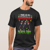 This Is My Christmas Pajama Xmas Parrot Squad Tシャツ (正面)