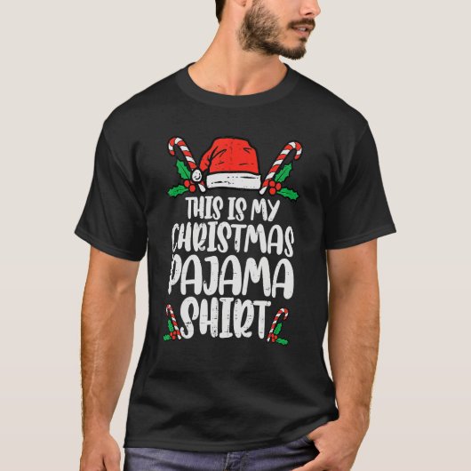 This Is My Christmas Pajama   Xmas PJs Men Women Tシャツ (正面)