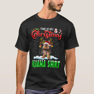 This Is My Christmas Pajama Yorkshire Christmas Li Tシャツ