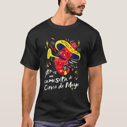 This Is My Cinco De Mayo Spanish Party Pepper Tシャツ (正面)
