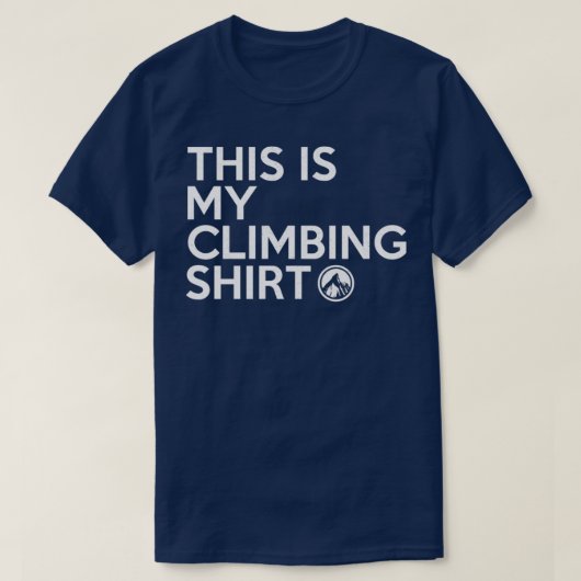 This is my climbing tシャツ (デザイン正面)
