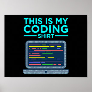 This Is My Coding Computer Programming Programmer ポスター