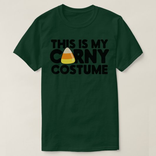 This Is My Corny Costume Candy Corn Funny Hallowee Tシャツ (デザイン正面)