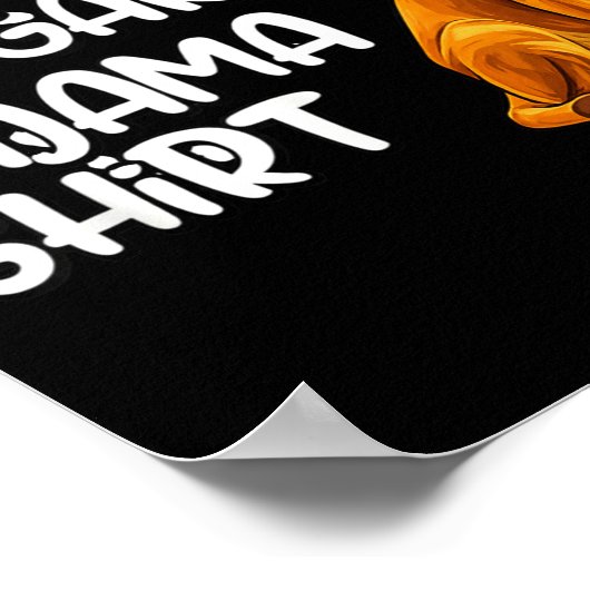 This Is My Cougar Pajama Shirt, Funny Cougars  ポスター (角)