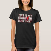 This Is My Crawfish Eating New Orleans Mardi Gras Tシャツ (正面)