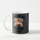 This Is My Cuddle Shirt Cute Beavers Funny コーヒーマグカップ (左)