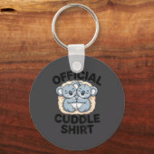 This Is My Cuddle Shirt Cute Koala Matching  キーホルダー (正面)