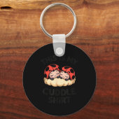 This Is My Cuddle Shirt Cute Ladybugs Cozy Matchin キーホルダー (正面)