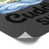 This Is My Cuddle Shirt Funny Frog Couple  ポスター (角)