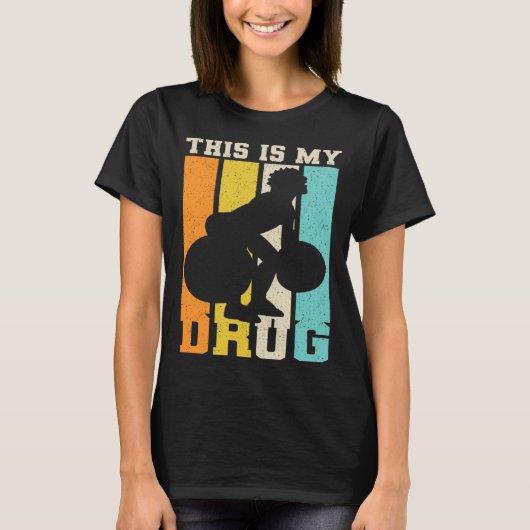 This Is My Drug Powerlifting Powerlifter Tシャツ (正面)