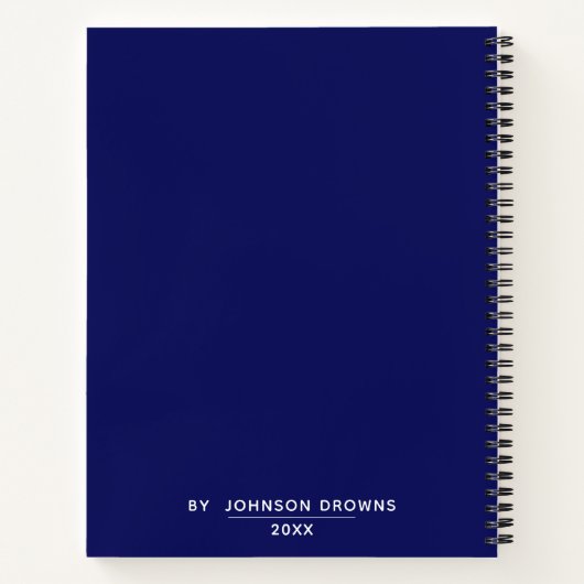 This Is My Fancy New Job Notebook ノートブック (裏面)