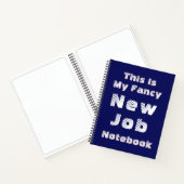 This Is My Fancy New Job Notebook ノートブック (内部)