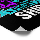 This Is My Figh Suicide Prevention Fighter Strong  ポスター (角)