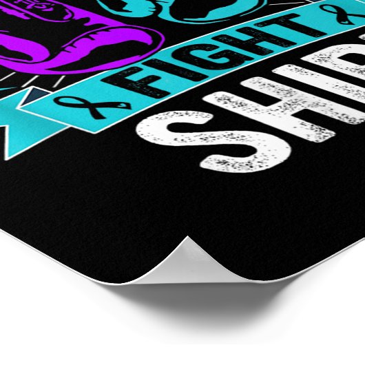 This Is My Figh Suicide Prevention Fighter Strong  ポスター (角)