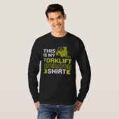 This Is My Forklift Operator Tシャツ (正面フル)