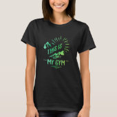 This Is My Gym Bouldering Rock Climbing Rock Climb Tシャツ (正面)