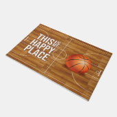 This Is My Happy Place, Basketball Quotes ドアマット (アングル)