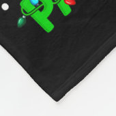 This Is My Havanese Dog Ugly Christmas Pajama Swea フリースブランケット (角)