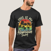 This Is My Hawaiian Tikis Luau Summer Py Hawaii Tシャツ (正面)