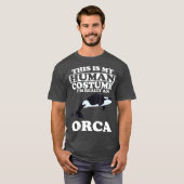 This is My Human Costume Im Really An Orca Whale Tシャツ (正面フル)
