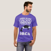 This is My Human Costume Im Really An Orca Whale Tシャツ (正面フル)