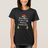 This Is My It's Too Hot For Ugly Christmas Sweater Tシャツ (正面)