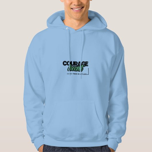 This is my life パーカ (正面)