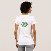 This Is My Lucky Shirt Funny St. Patrick's Day Ret Tシャツ (裏面フル)