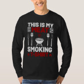 This Is My Meat Smoking Barbeque Tシャツ (正面)