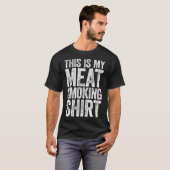 This Is My Meat Smoking   BBQ Lover Gift Tシャツ (正面フル)