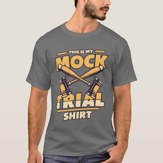 This Is My Mockrial Clothing Legal Studies Law fri Tシャツ (正面)