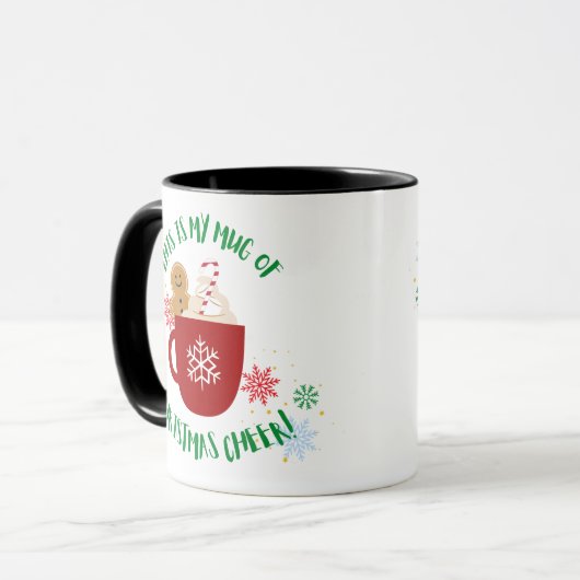 This is my mug of Christmas Cheer マグカップ (正面左)