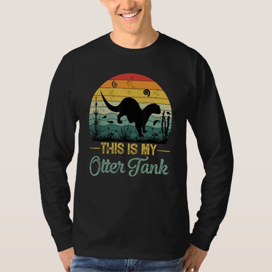 This is My Otter Tank Cute Sea Animal Wildlife Mam Tシャツ (正面)