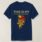 This Is My Pizza Making Shirt Pizza Maker Tシャツ (デザイン正面)