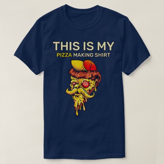 This Is My Pizza Making Shirt Pizza Maker  Tシャツ (デザイン正面)