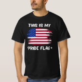 This Is My Pride Flag | USA American 4th Of July P Tシャツ (正面)